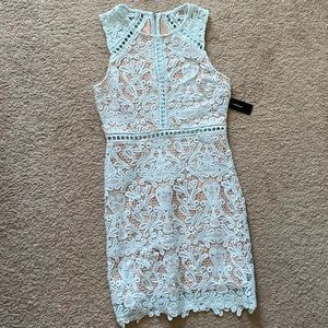 Lulu Blue Lace Dress